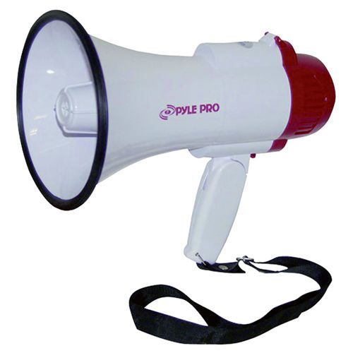 MEGAPHONE BULL HORN WITH SIREN