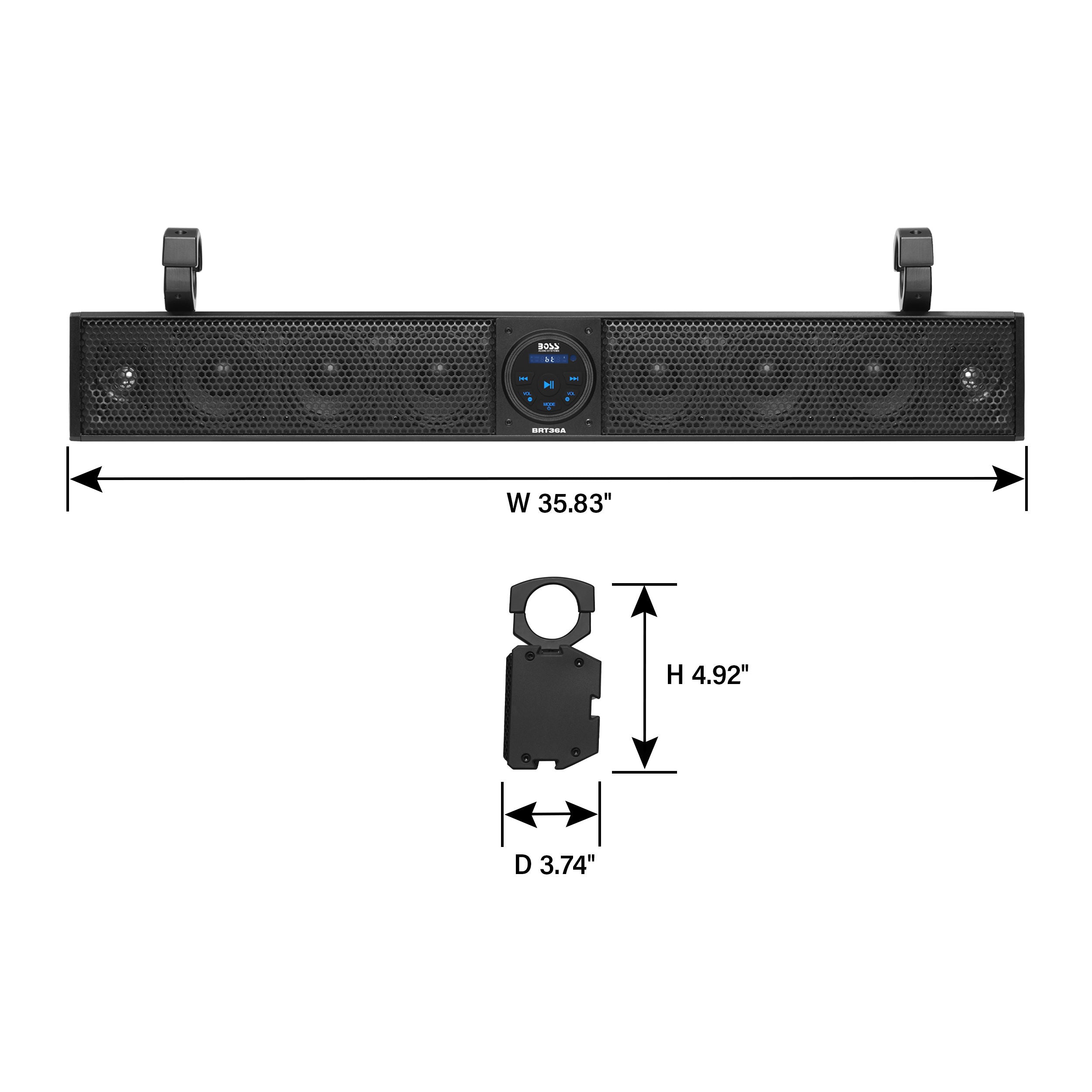 Boss BRT36A - Sound Bar for UTV/ATV