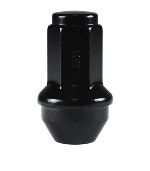 Ceco CD7209BK-100 - (100) Black Duplex Bulge Acorn Ford OEM Style Nut 14X1.5 54mm 21mm Hex