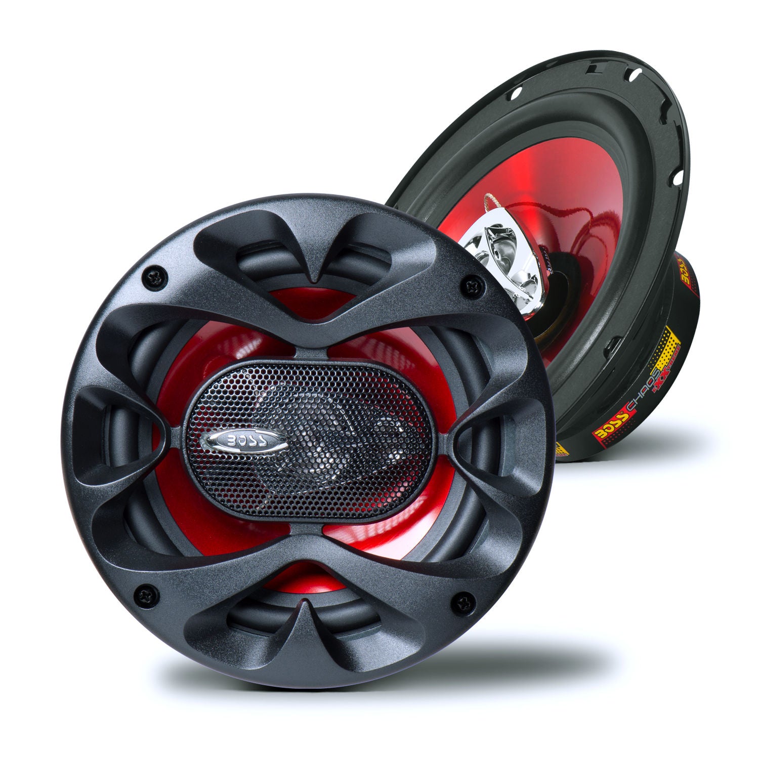 Boss CH6530 - Chaos Exxtreme 6.5" 3-Way 300W Full Range Speakers. (Sold in Pairs)