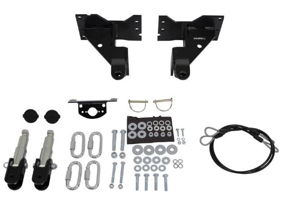 Demco 9519340 - Tabless Base Plate Kit - Removable Arms Jeep Cherokee Overland/Trailhawk 2019