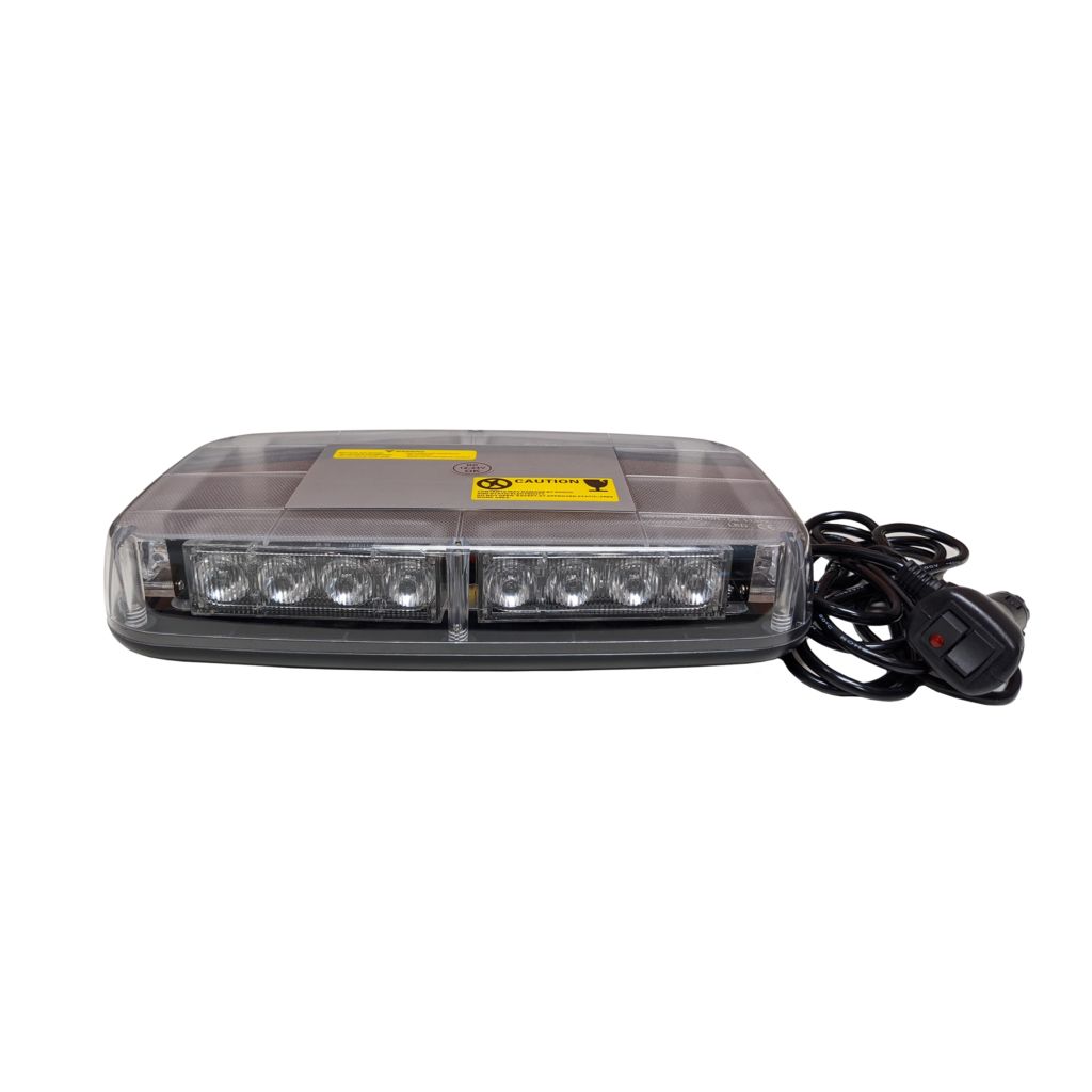 Uni-Bond E-2011ACM - Amber LED 11" Low Profile Warning Light Bar - Magnetic Mount