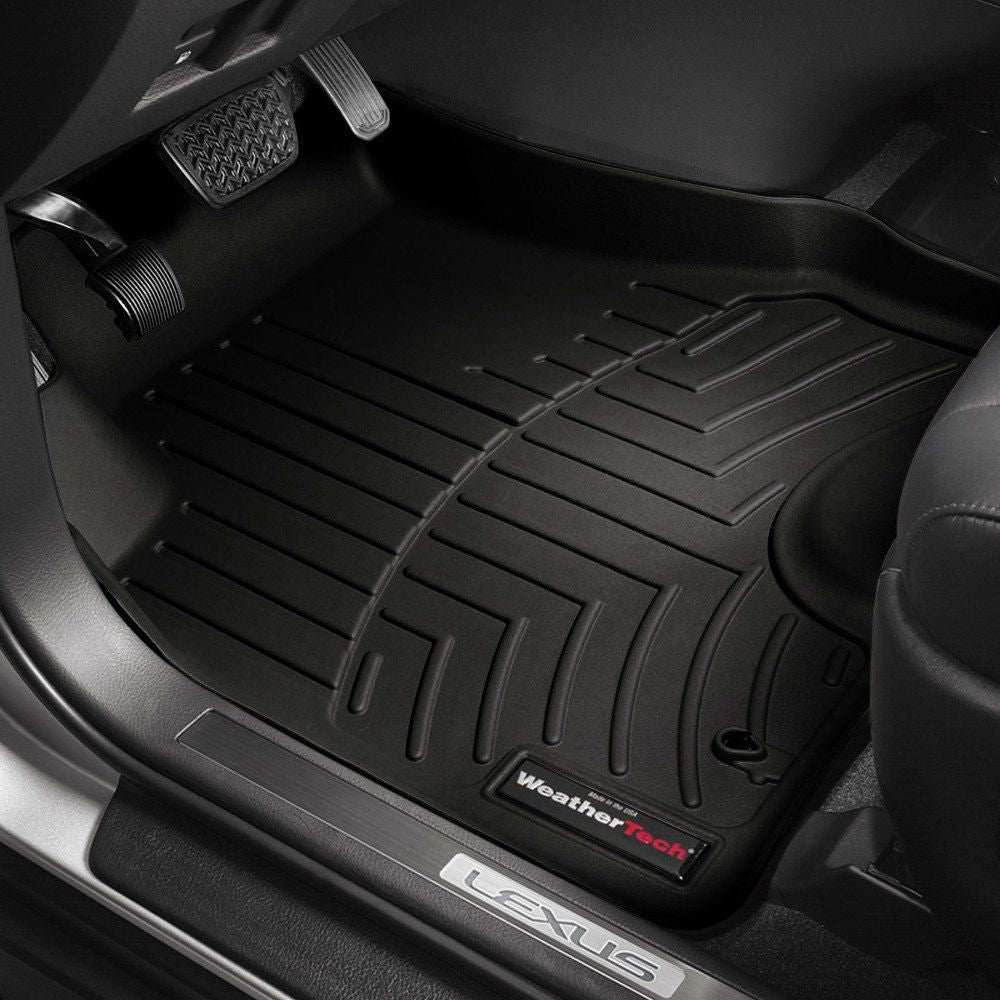 Weathertech® • 4415162 • FloorLiner • Molded Floor Liners • Black • Second Row • Toyota RAV4 19-22