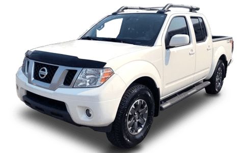 Focus HD13F05 - FormFit Smoke Hood Deflector for Nissan Frontier 05-21