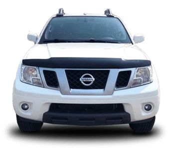 Focus HD13F05 - FormFit Smoke Hood Deflector for Nissan Frontier 05-21