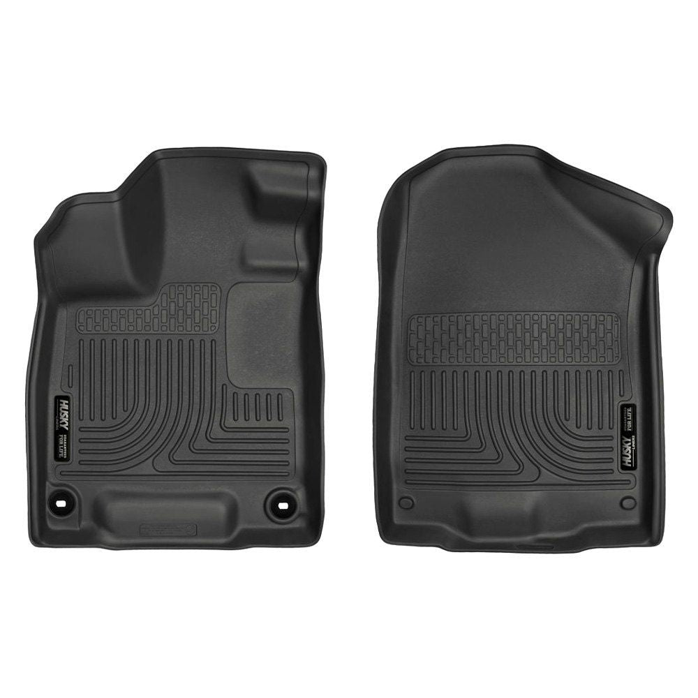 Husky Liners® • 18431 • WeatherBeater • Floor Liners • Black • First Row • Honda Ridgeline 17-22