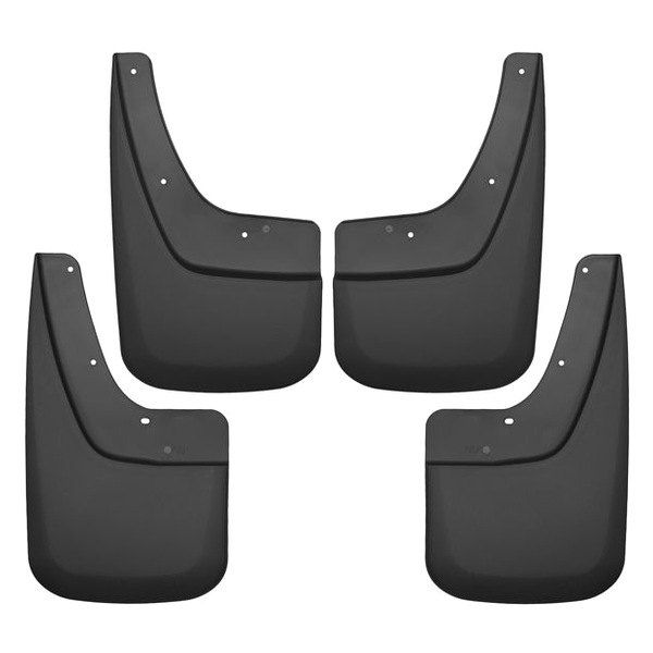 Husky Liners® • 56896 • Mud Guards • Black • Rear