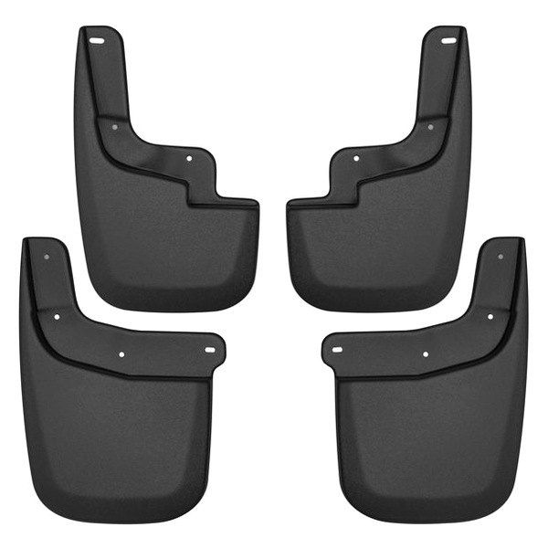 Husky Liners® • 58236 • Mud Guards • Black • Rear • GMC Canyon 15-22