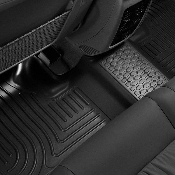 Husky Liners® • 98441 • WeatherBeater • Floor Liners • Black • Première et deuxième rangées