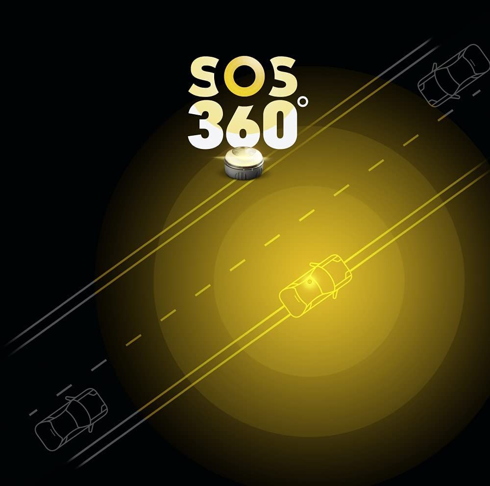 Hella 359001001 - SOS 360° Magnetic Base LED Warning Light