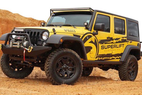 Superlift® • K941 • Suspension Lift Kit  • Jeep Wrangler 07-18