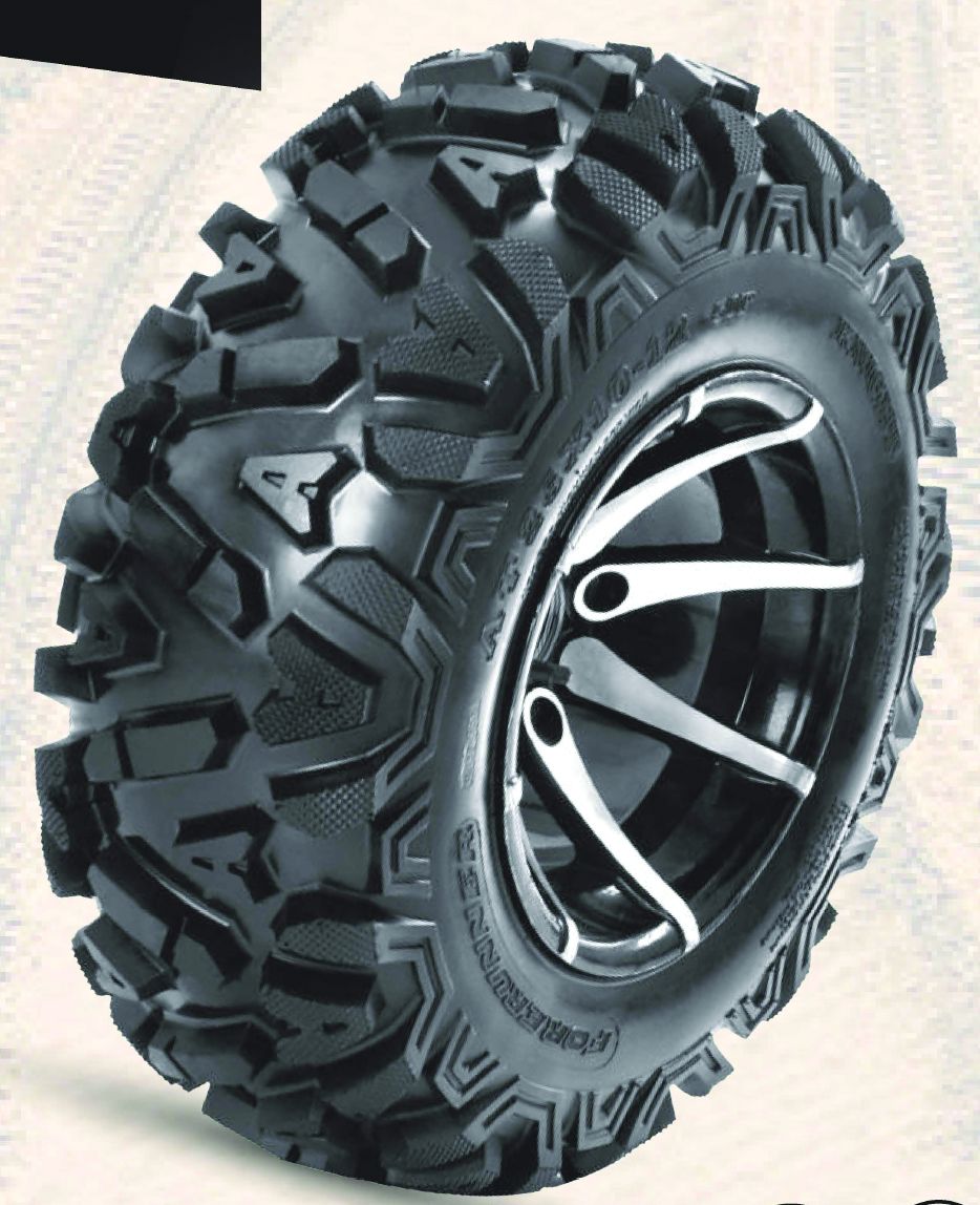 Tow Rite A-033-2 - ATV Tire 25x10-12 Dia. 6Ply - Knight