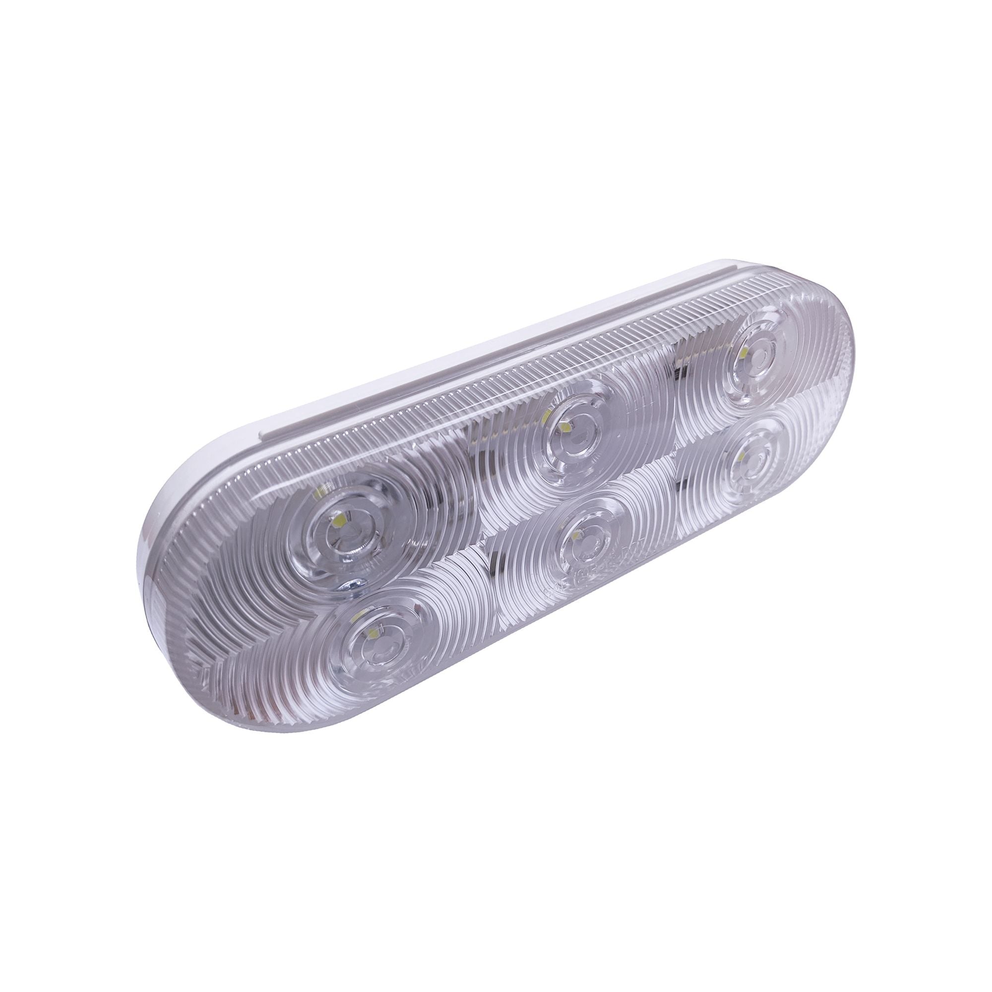 Uni-Bond LED2238-6C - LED Oval Back Up Lamp – 6 Diodes Clear