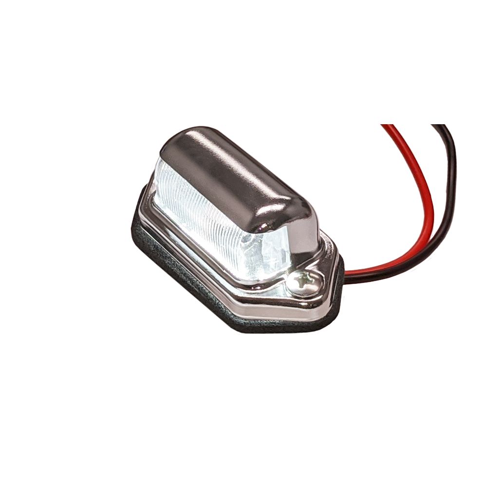 Uni-Bond LLP2020 - Hooded LED License Lamp 2 Diodes