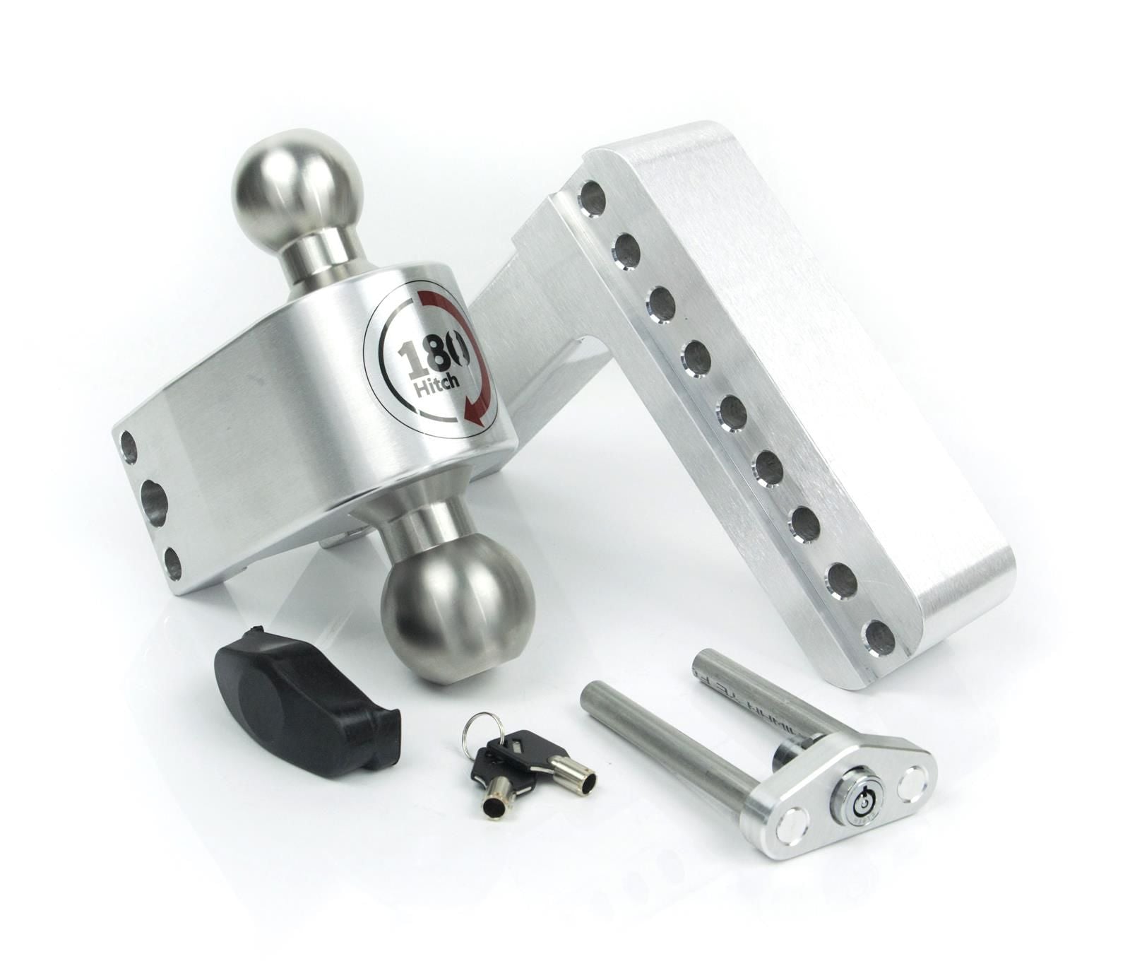 Weigh Safe LTB6-2 - Turnover Ball 6" Drop Hitch with 2" Shank