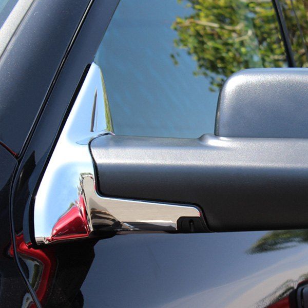 Carrichs MBDO107 - Chrome Towing Mirror Accent Trims