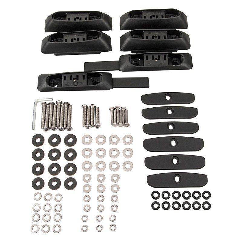 Rhino Rack RCP02-BK - RCP Base Kit (x6) Lexus LX/Toyota Land Cruiser 98-07