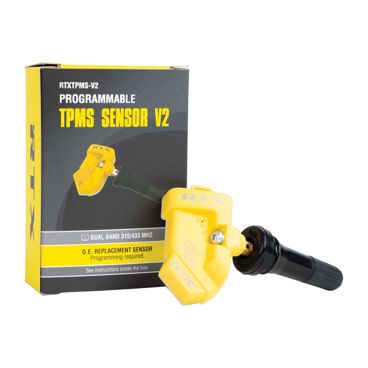 Universal TPMS Valve for Tire Pressure Monitoring