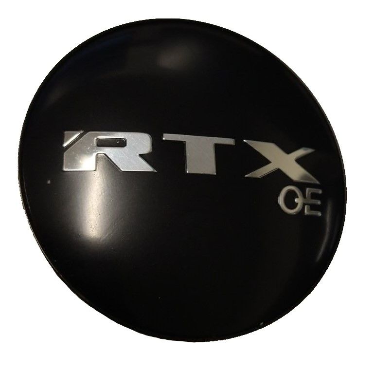 9048K69B1 - Center Cap Gloss Black RTXoe Chrome Black Background