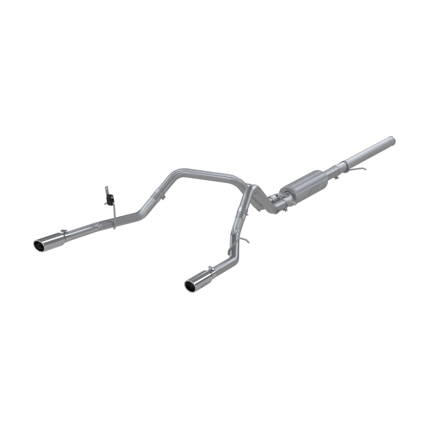 MBRP S5084409 - 3" Cat Back, Dual Split Rear, T409, 2014 - 2018 Chevy/GMC 1500 Silverado/Sierra 4.3L V6, 5.3L V8