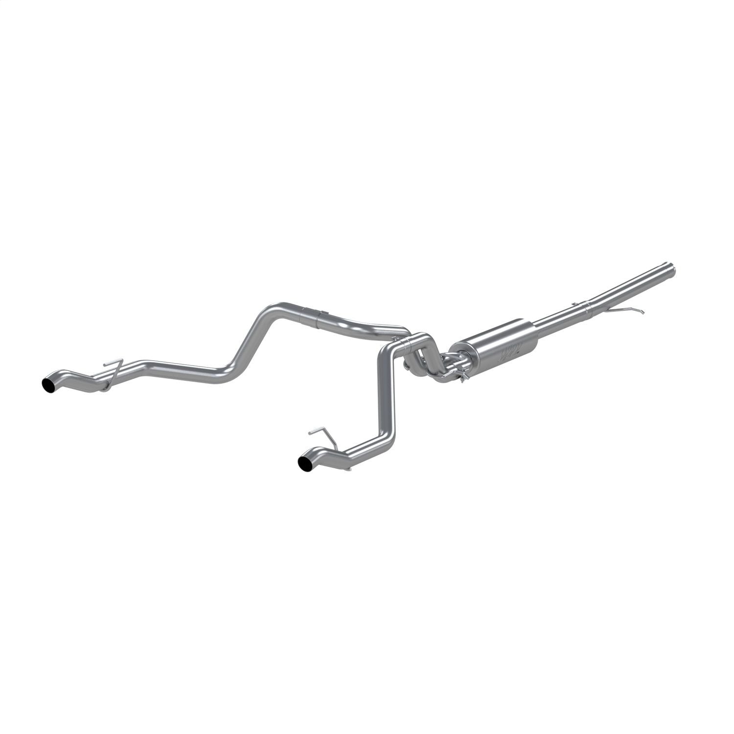 MBRP S5085409 - 2 1/2" Cat Back, Dual Rear , T409, 2020 Chevy/GMC 1500 Silverado/Sierra 4.3L V6, 5.3L V8