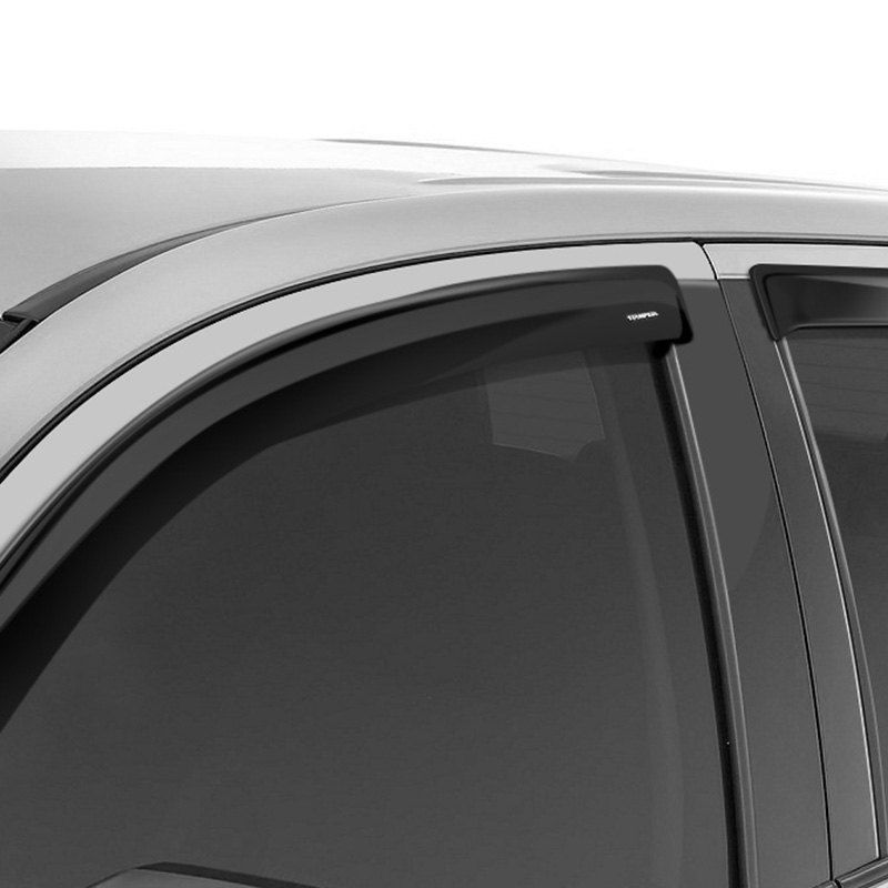 Stampede® • 61109-2 • Tape-Onz • Rain Deflectors • Toyota Tacoma (Access Cab) 16-23