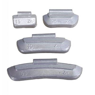 RT PC150 - (50) Zinc Clip-on Coated Weights 1.50oz