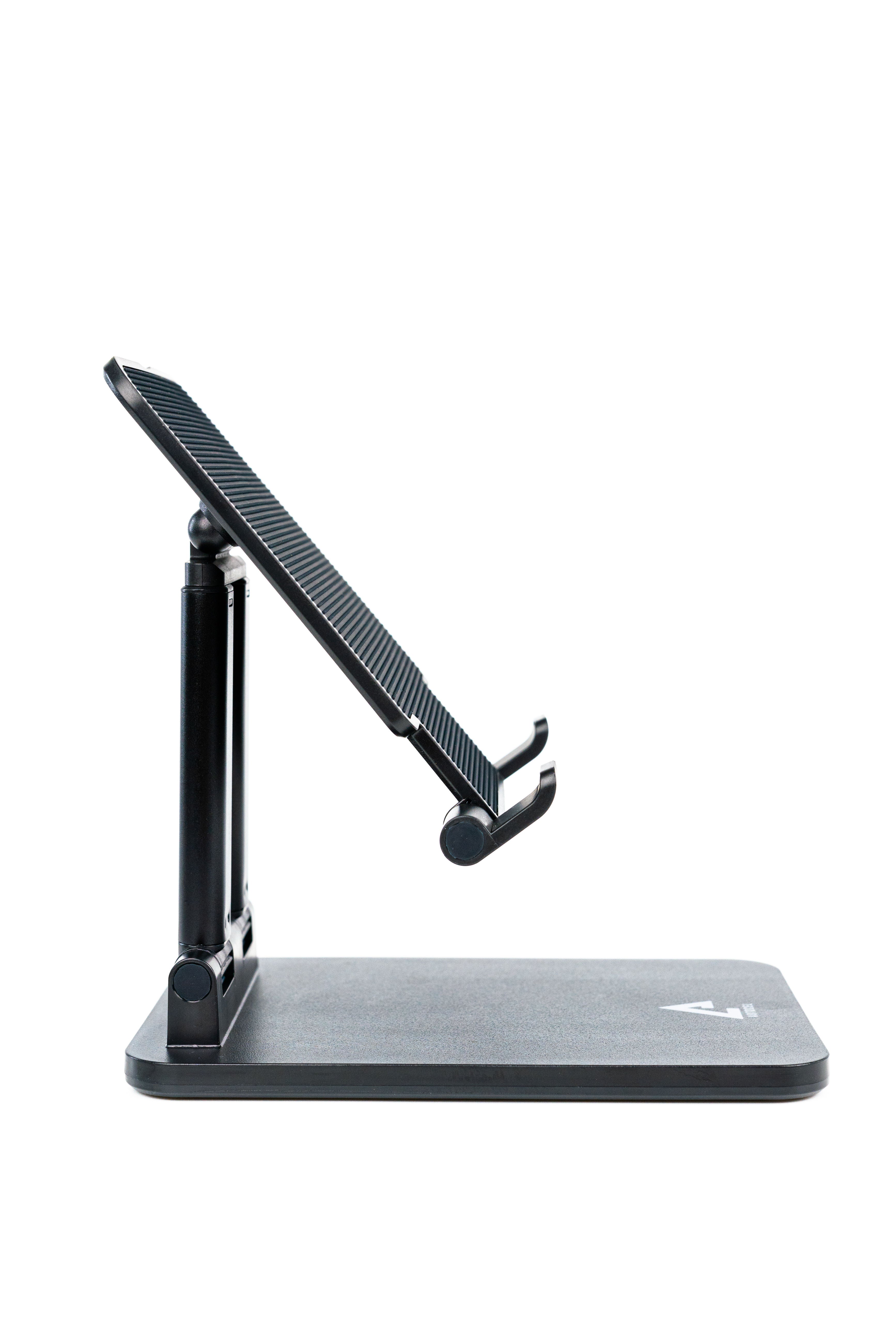 Autocel TSH - Foldable Tablet  stand with dual pole Black