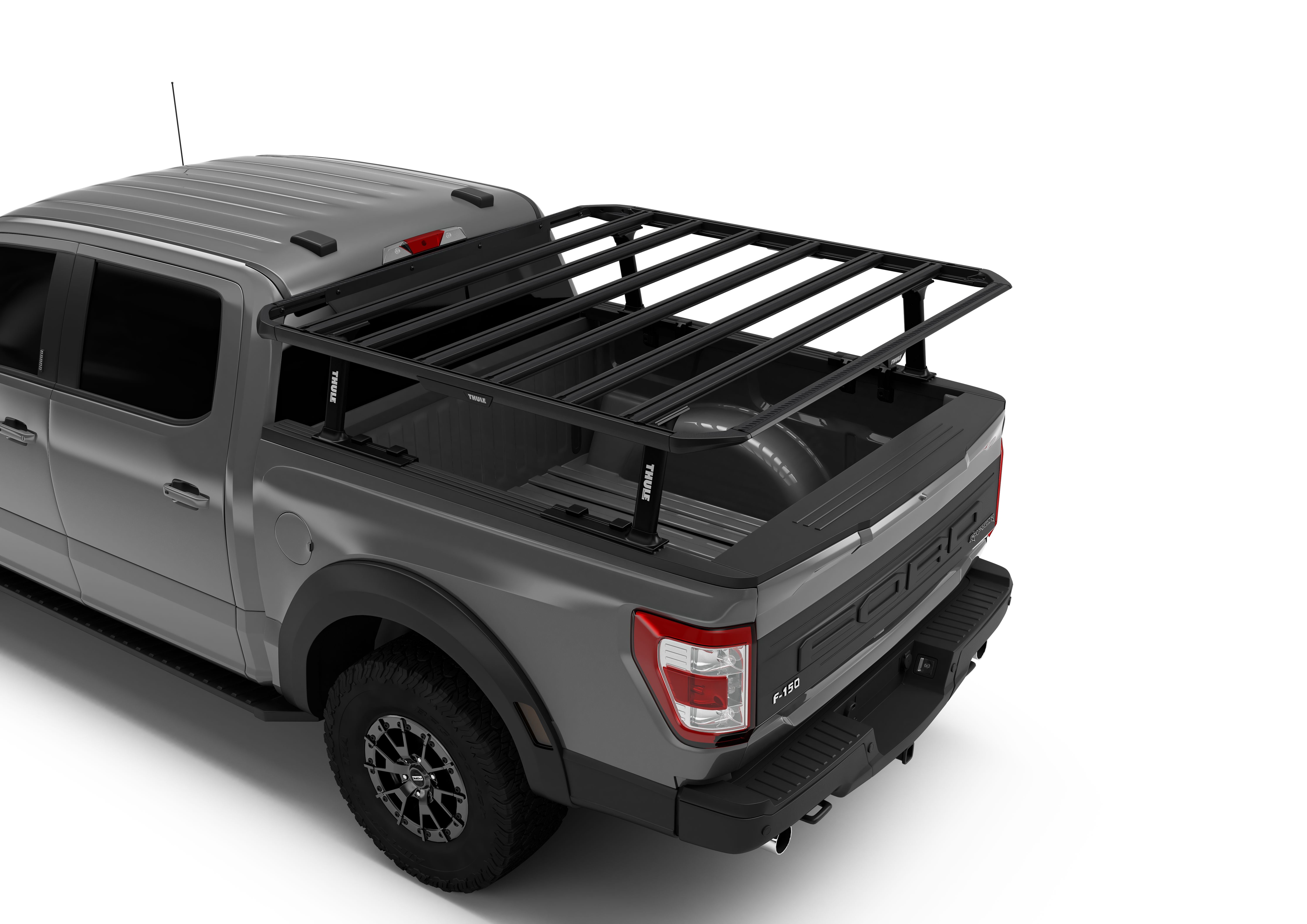 Thule 611005 - Black Truck Bed Long-Bed Caprock Cargo Platform