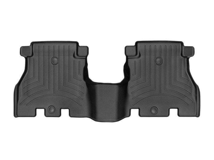 Weathertech® • 4413132 • FloorLiner • Molded Floor Liners • Black • Rear • Jeep Wrangler 18-23