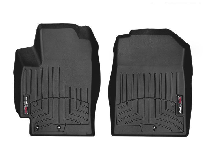 Weathertech® • 4413361 • FloorLiner • Molded Floor Liners • Black • First Row • Hyundai Accent 18-22