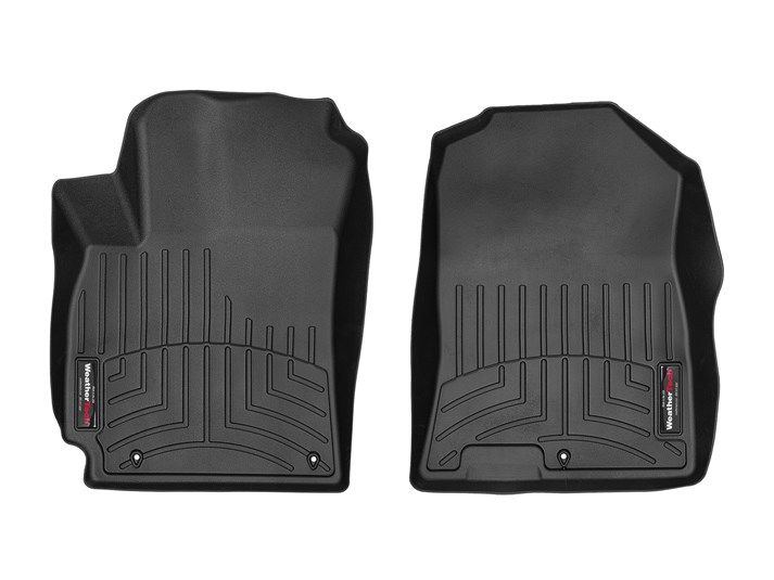 Weathertech® • 4414131 • FloorLiner • Molded Floor Liners • Black • First Row • Hyundai Kona 18-23