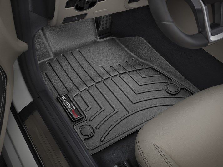 Weathertech® • 4415161 • FloorLiner • Molded Floor Liners • Black • First Row • Toyota RAV4 19-22