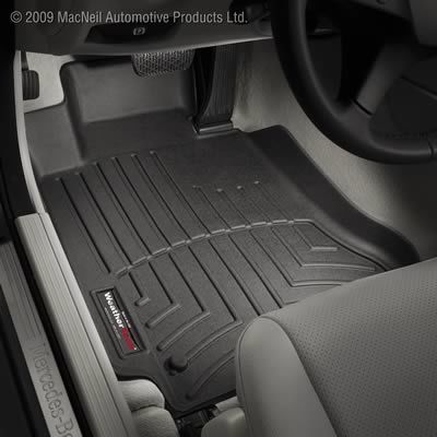 Weathertech® • 441621 • FloorLiner • Molded Floor Liners • Black • Front