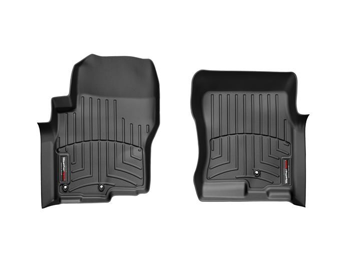 Weathertech® • 441761 • FloorLiner • Molded Floor Liners • Black • First Row • Nissan Frontier 08-21 / Suzuki Equator 09-13