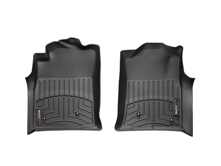 Weathertech® • 441781 • FloorLiner • Molded Floor Liners • Black • First Row