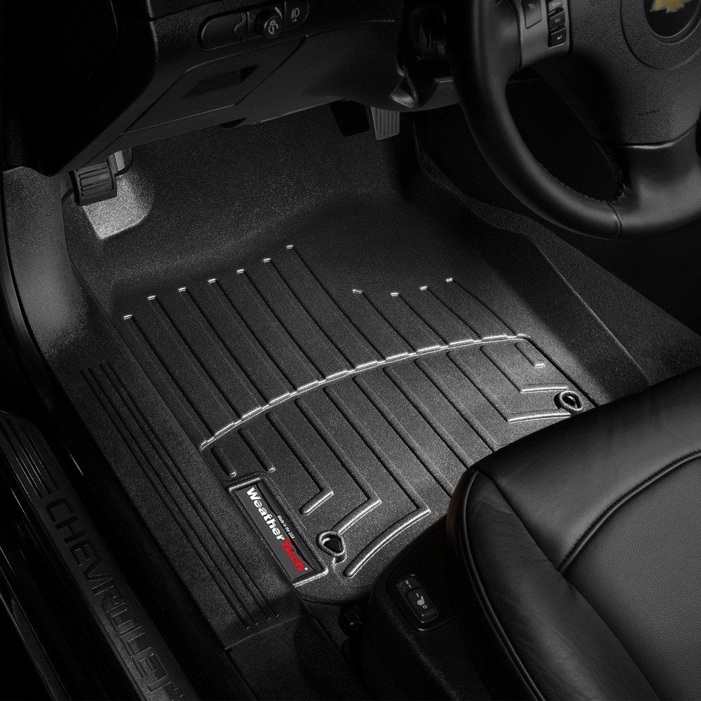 Weathertech® • 442261 • FloorLiner • Molded Floor Liners • Black • First Row