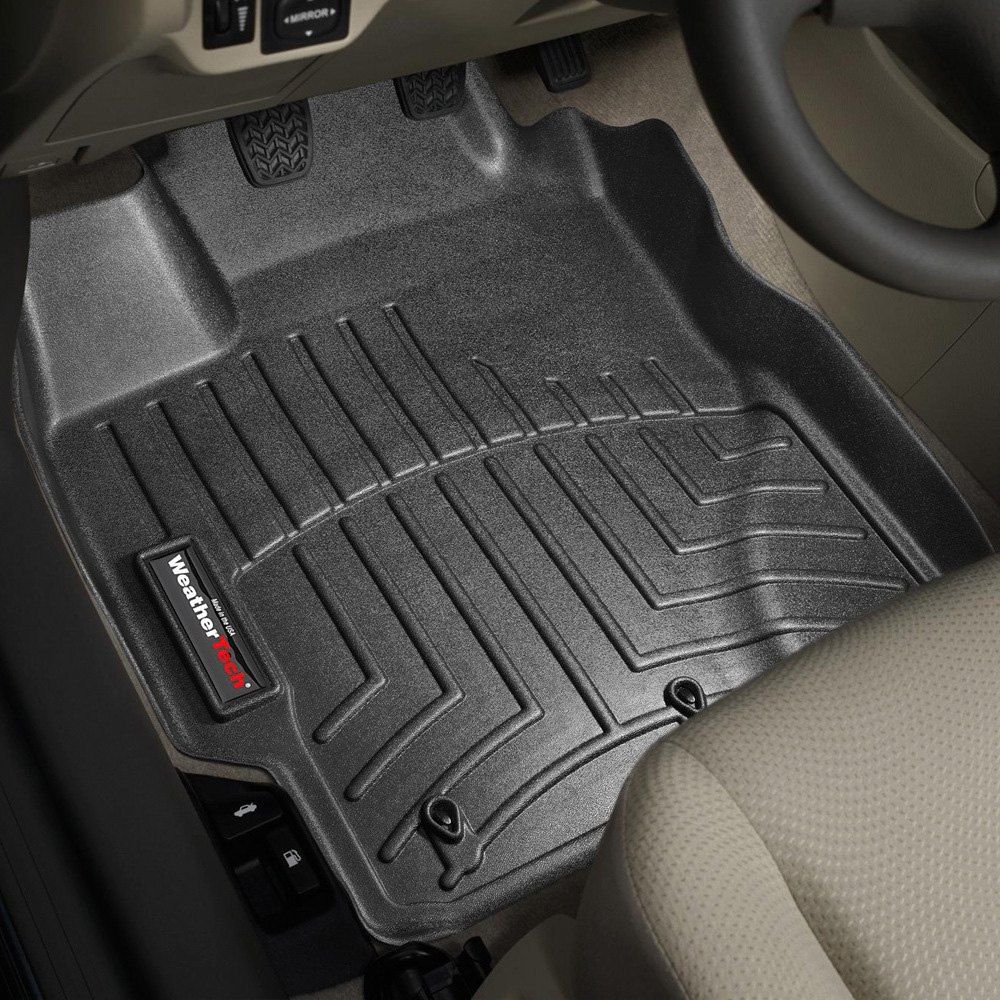 Weathertech® • 442271 • FloorLiner • Molded Floor Liners • Black • First Row