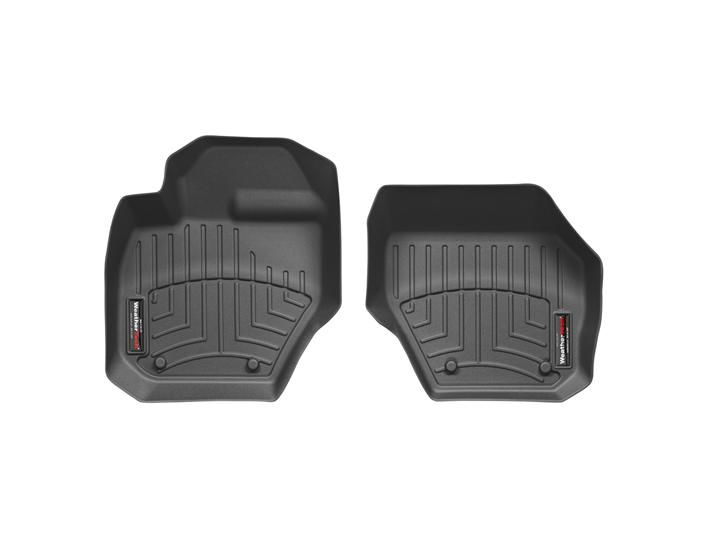 Weathertech® • 442341 • FloorLiner • Molded Floor Liners • Black • First Row • Volvo XC60 10-17 / S60 11-18 / V60 15-18