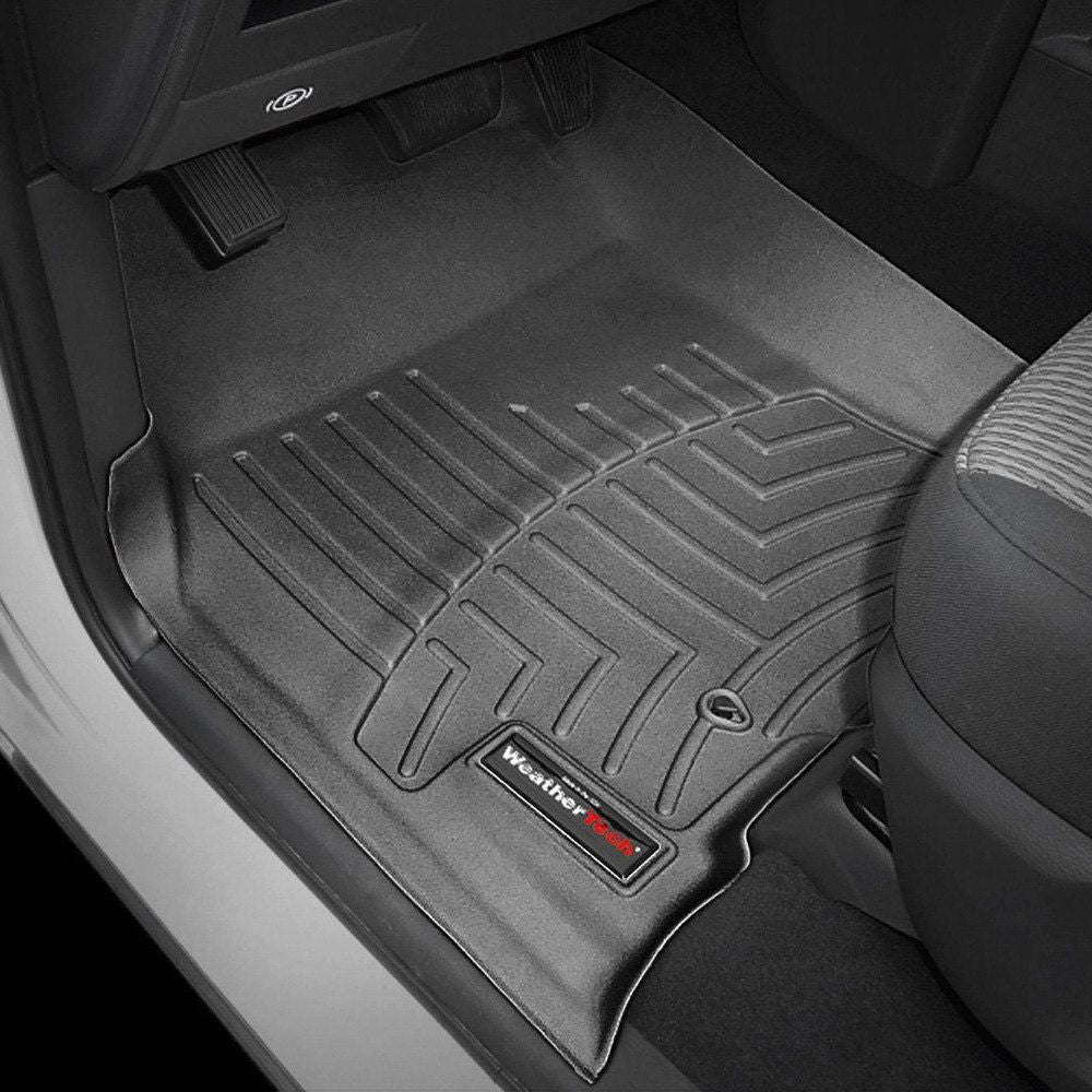 Weathertech® • 442381 • FloorLiner • Molded Floor Liners • Black • First Row • Dodge Ram 1500 09-12 / Ram 1500/2500/3500 11-12