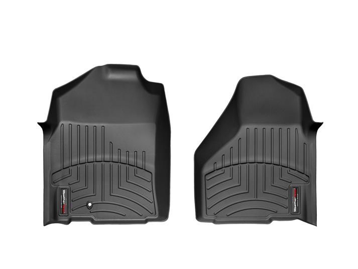 Weathertech® • 442381 • FloorLiner • Molded Floor Liners • Black • First Row • Dodge Ram 1500 09-12 / Ram 1500/2500/3500 11-12