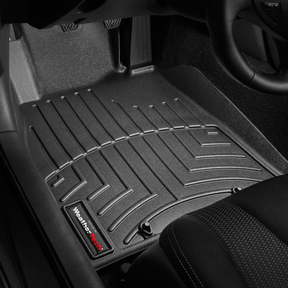 Weathertech® • 442751 • FloorLiner • Molded Floor Liners • Black • First Row