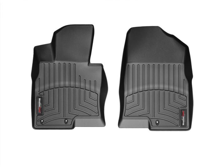 Weathertech® • 442961 • FloorLiner • Molded Floor Liners • Black • First Row