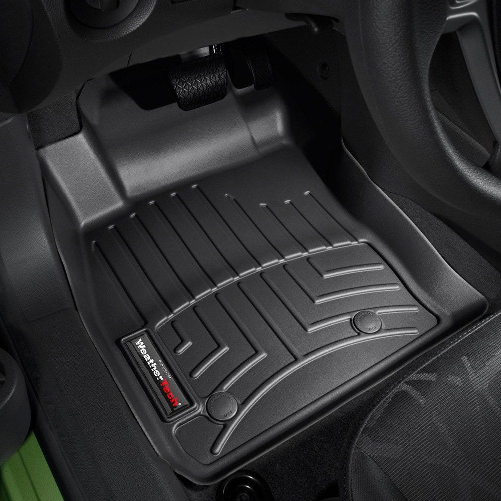 Weathertech® • 443231 • FloorLiner • Molded Floor Liners • Black • First Row