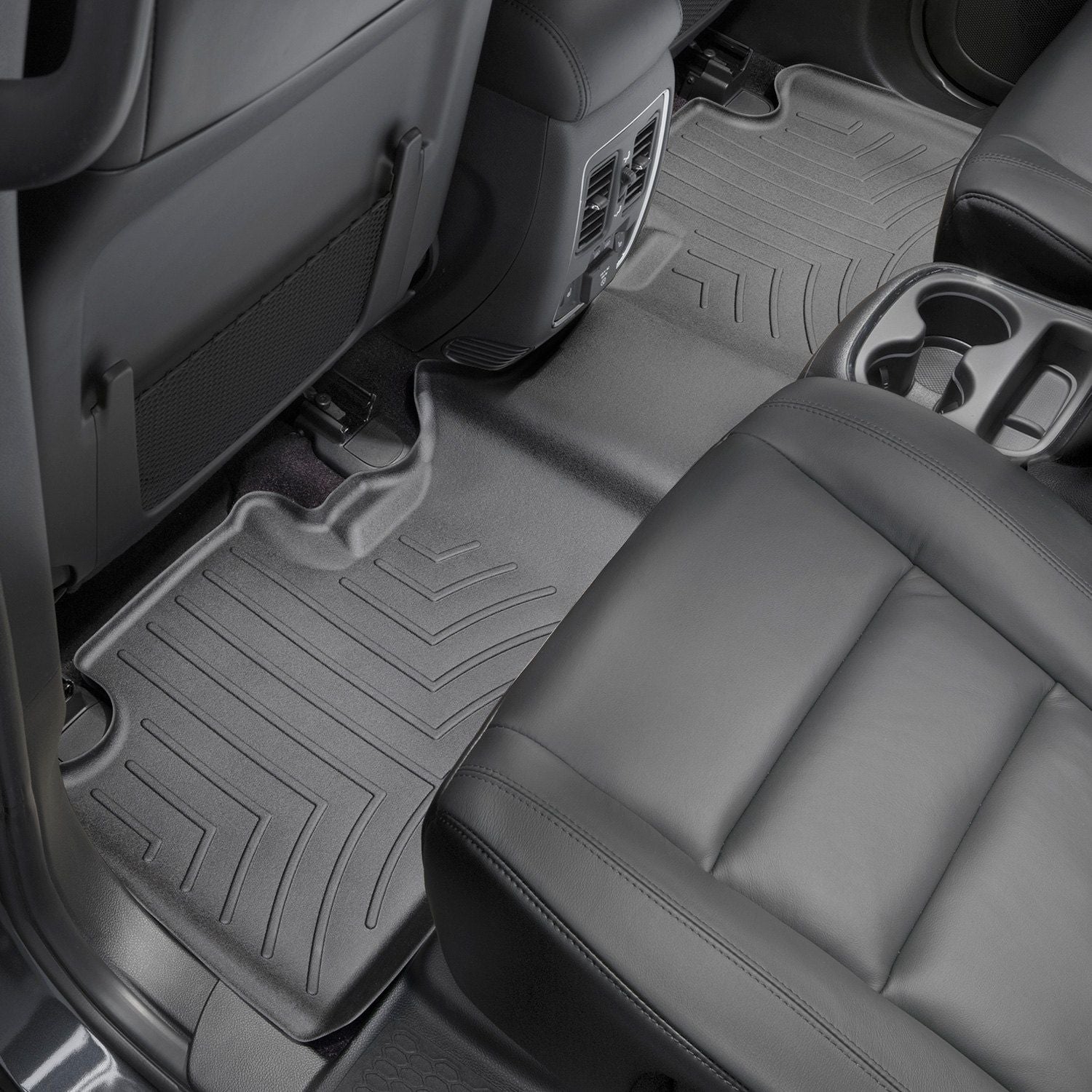 Weathertech® • 443244 • FloorLiner • Molded Floor Liners • Black • Second Row