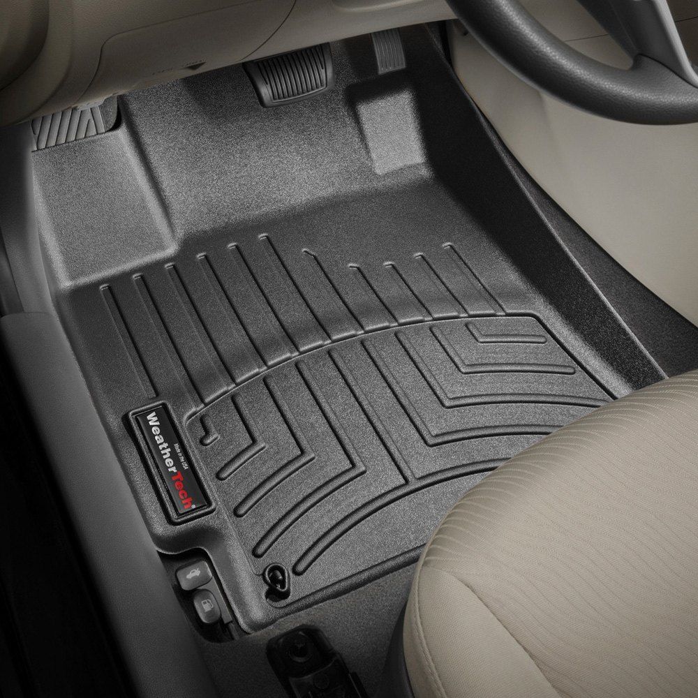 Weathertech® • 443401 • FloorLiner • Molded Floor Liners • Black • First Row