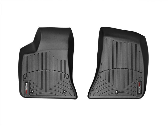 Weathertech® • 443791 • FloorLiner • Molded Floor Liners • Black • First Row