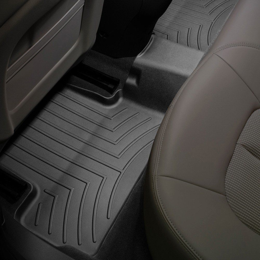 Weathertech® • 444412 • FloorLiner • Molded Floor Liners • Black • Second Row