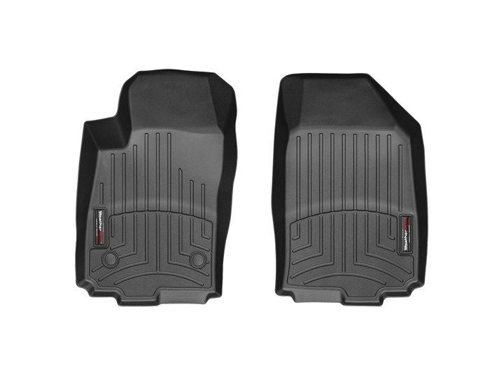 Weathertech® • 444421 • FloorLiner • Molded Floor Liners • Black • First Row