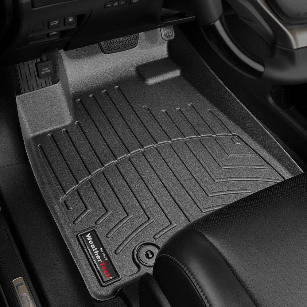 Weathertech® • 444561 • FloorLiner • Molded Floor Liners • Black • First Row